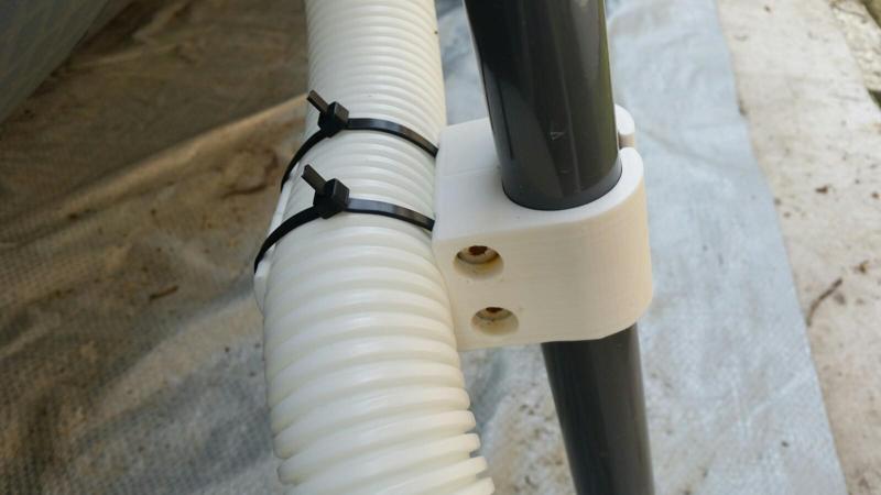 Intex Quadra Frame Pool Clamps / Mounts / Halterungen