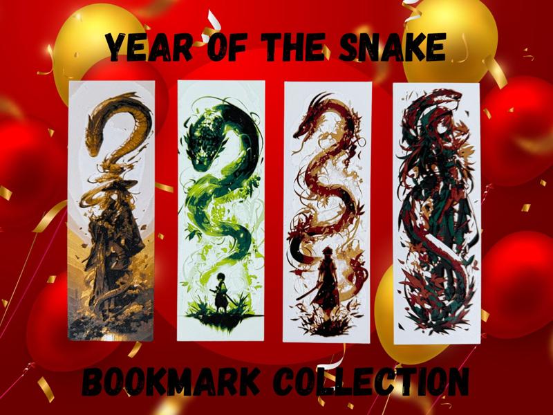 Year of the Snake - Guardian Spirit Bookmarks