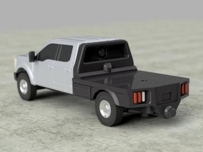 Flatbed for pickup