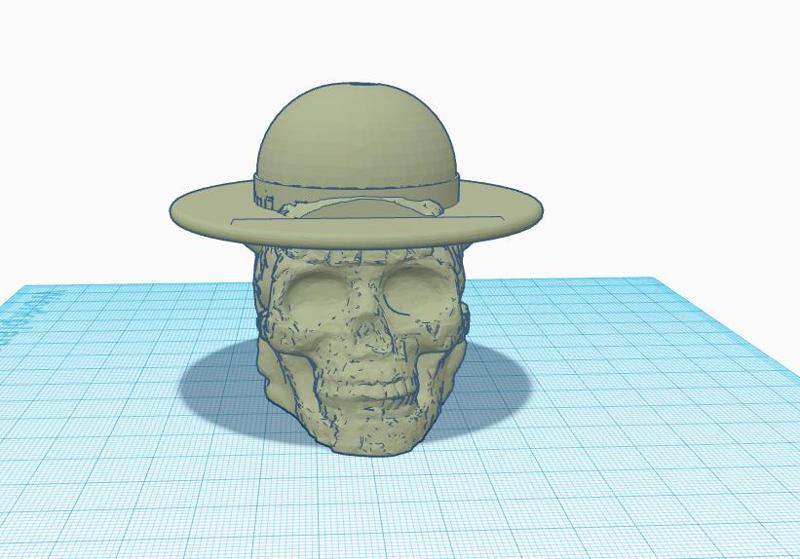 Death whistle with Luffy's Straw Hat