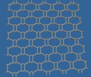 Skadis storage wall tile, pattern of hexagons