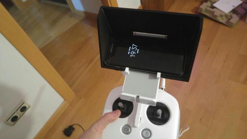 Galaxy S7 Edge Hood Shade for DJI Phantom 3 