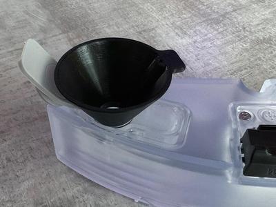 Small Funnel for Vacuum Cleaner Robot (Ø 18mm / f.e. Roborock S8)