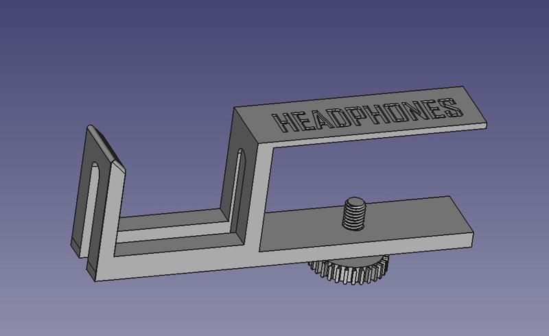 Headphones Table Hook