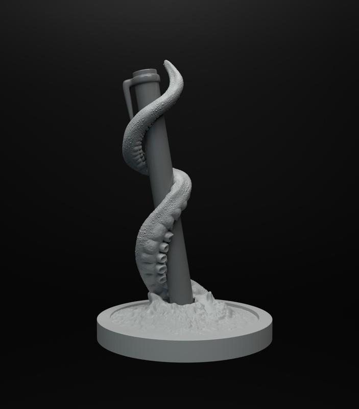 Tentacle pen holder