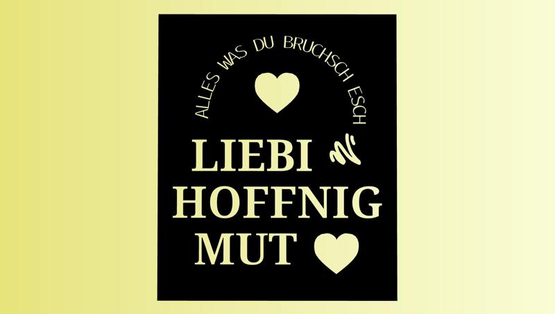 Schablone auf Mundart