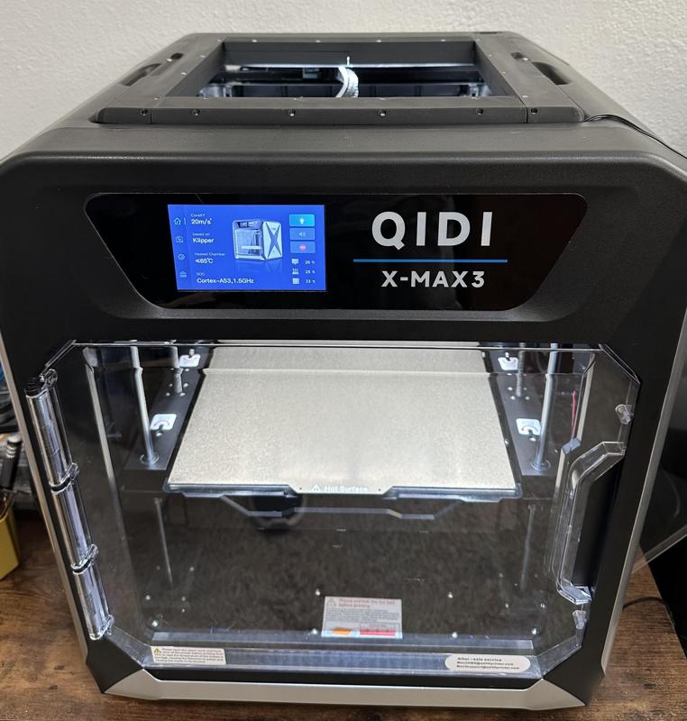 Qidi X-Max 3 LED light bracket