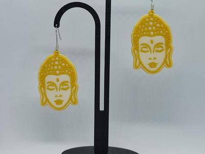Serene Buddha Earrings