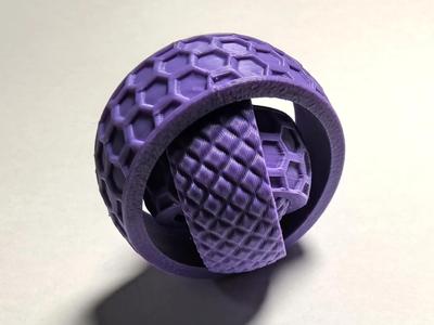 Mixed Pattern Fidget Spinner