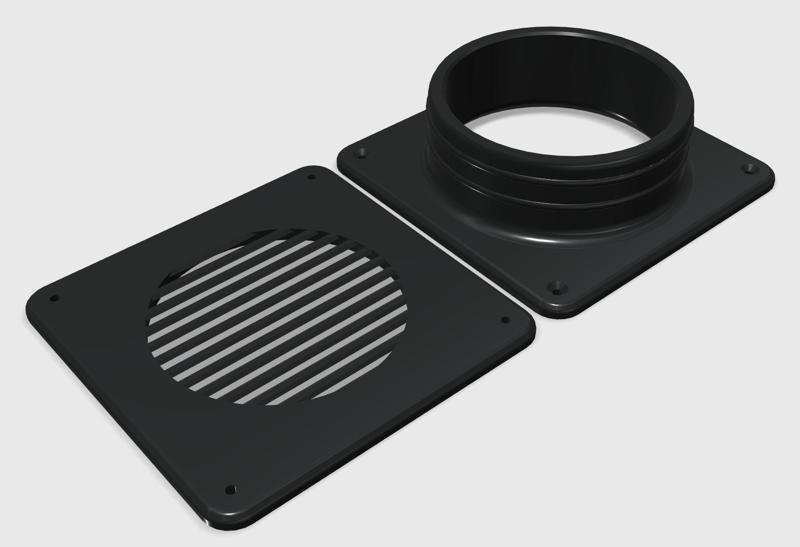 Abluftschlauch 100mm Set