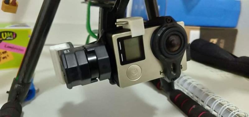 Gimbal Tarot T4-3D balance weights for Gopro hero 4