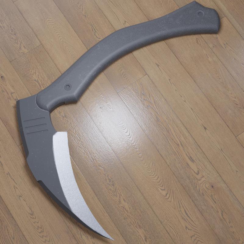 tactical scythe ( Prop-Knife ) 1/1 Size