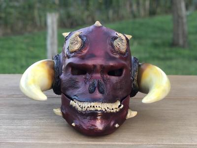 Fantasy Demon Skull Mask for Cosplay & Halloween