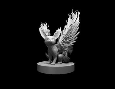 Fire Fennec Fox Wild Shape