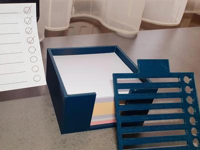 Notes To-Do template and box