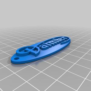 Daimler keychain