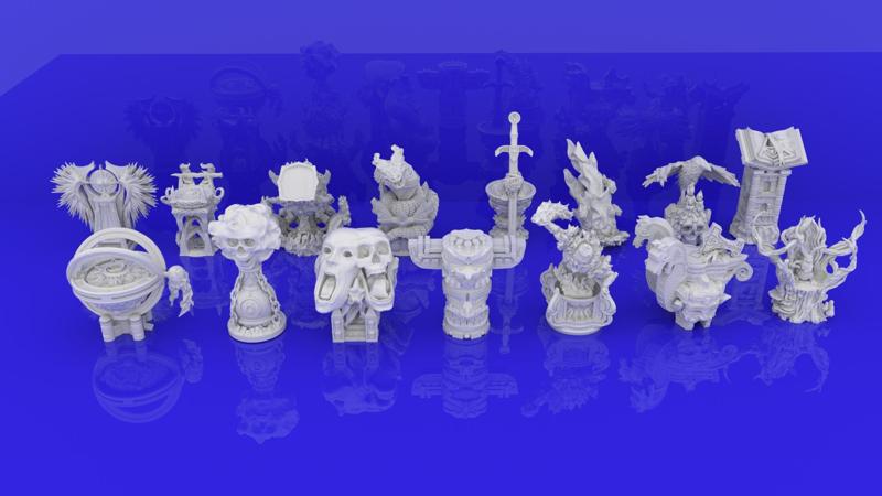 15 Spells pack for wargames and role playing games