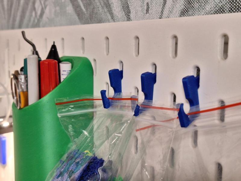 IKEA SKÅDIS Hooks, 1.5g of Filament! Perfect Fit