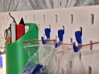 IKEA SKÅDIS Hooks, 1.5g of Filament! Perfect Fit