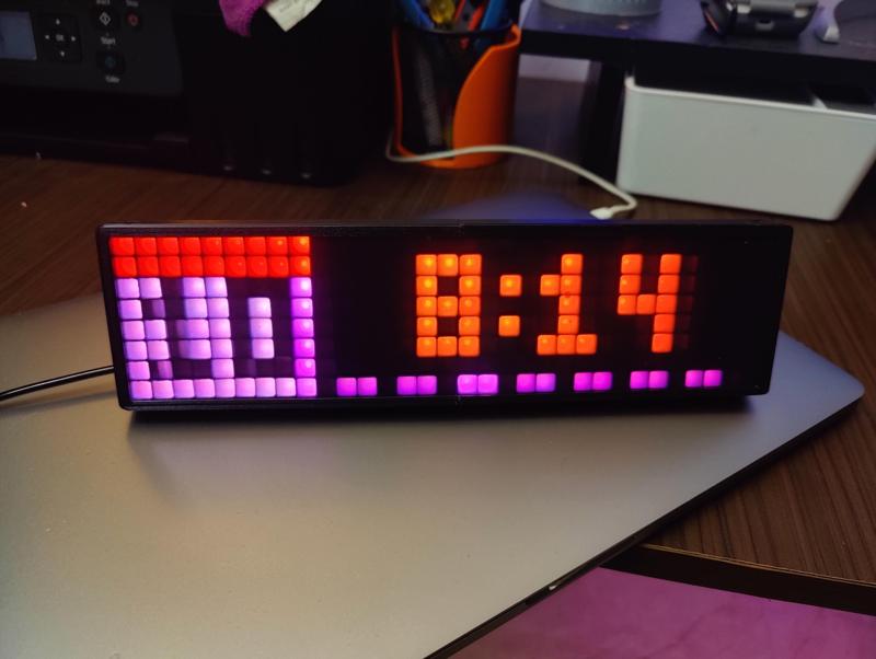 Awtrix 3 Case for WS2812 64 bit