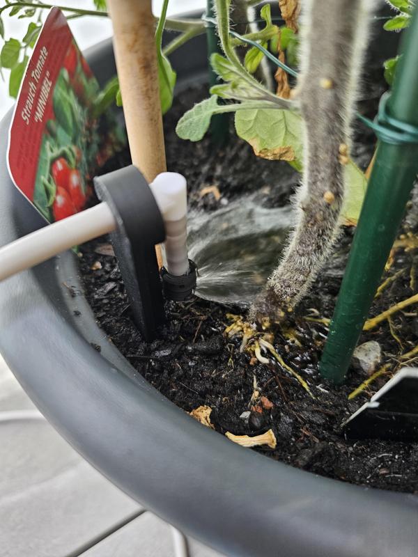 Sprinkler irrigation system Nozzle variable spray sizes for 4mm ID Tube 1/4inch