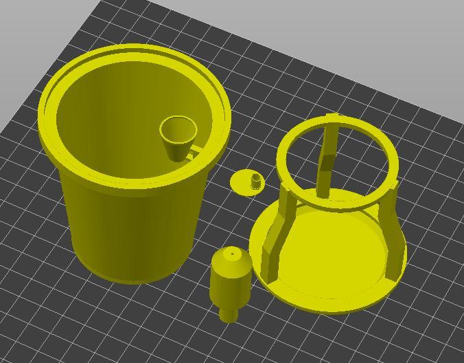 Auto watering planter