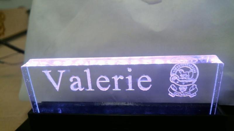 NeoPixel Name Tag 3DX