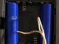 Plastic Batteries for use with an AC Adapter