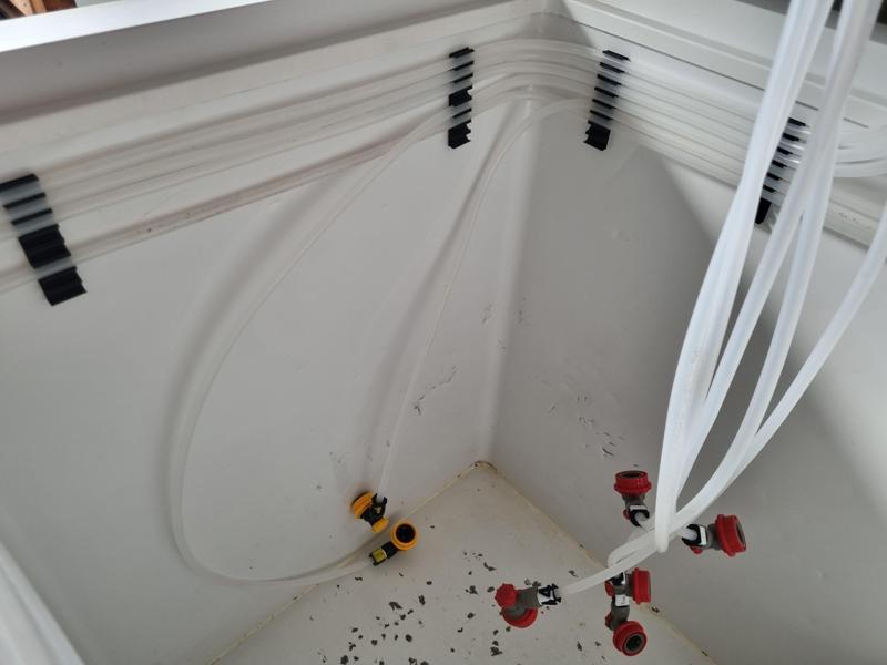 Keezer beer line holder OD 8mm