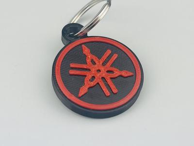YAMAHA Logo Keychain