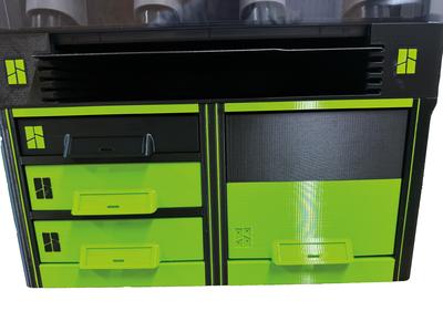 Schublade mit einer Höhe von 126mm für AMS Stand