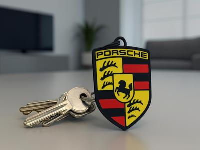 PORSCHE KEYCHAIN