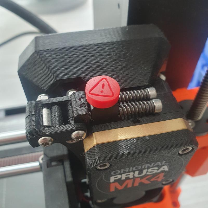 Dust cover for MK4 extruder inhole