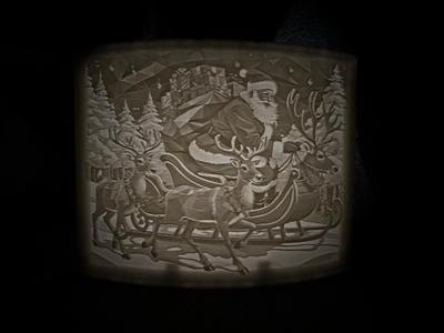 Santa Claus Lithophane