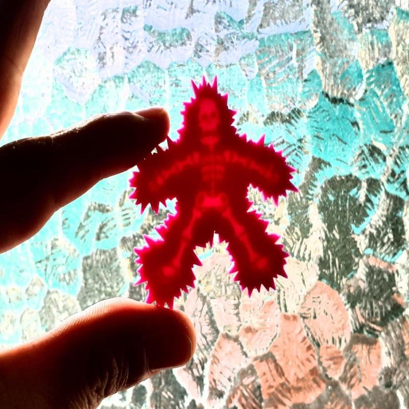 electro skeleton lithophane