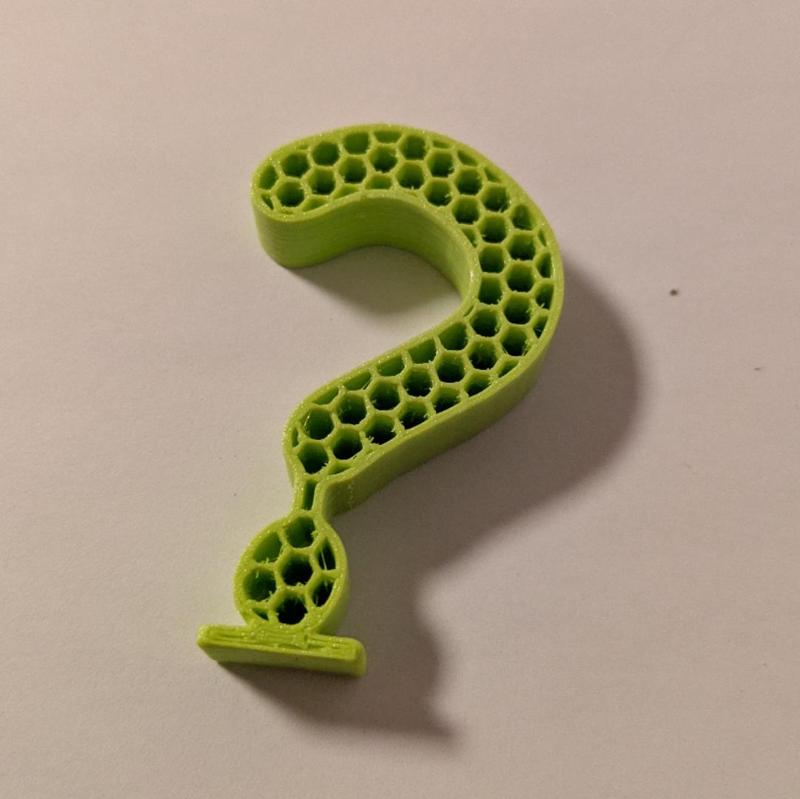 Number Hexagon ? with Stand