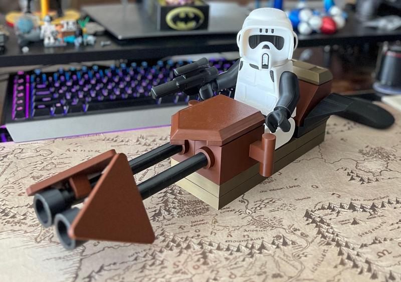 Speeder Bike for BigBricks Scout Trooper