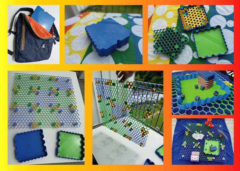 portable outdoor Playground - modular and magnetic