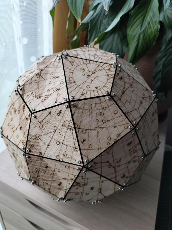 Deltoidal Hexecontahedron Star Map