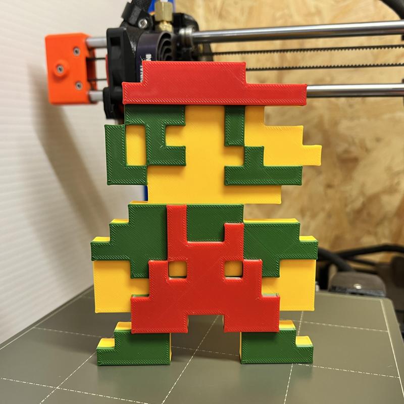 Mario 8-bit NES (Nintendo Entertainment System) Version