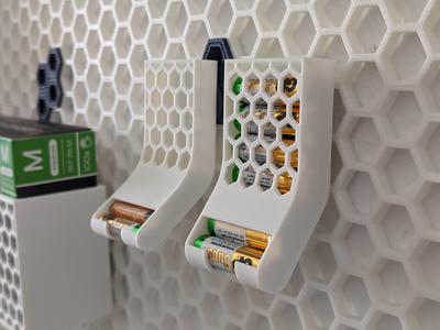 Battery Dispenser for Honeycomb Storage Wall (HSW)