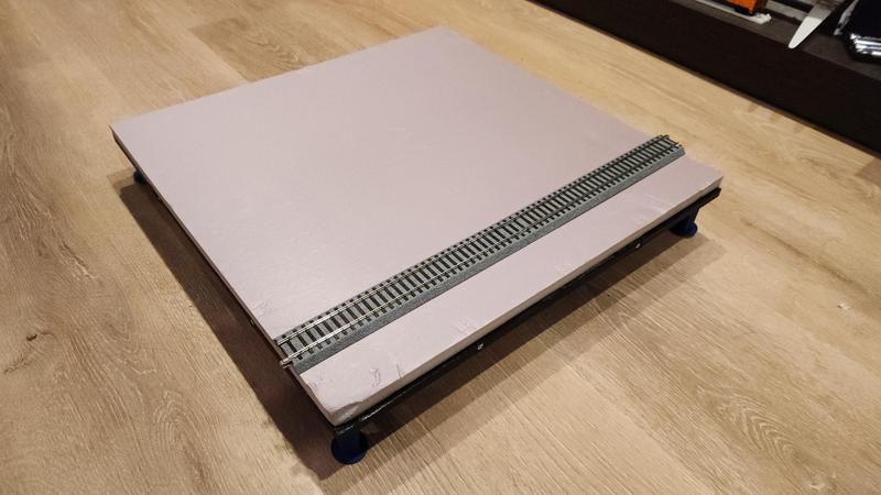 Single Straight T-Track Module (HO)