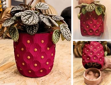 Wall Planter 1.18 Erdbeere Strawberry