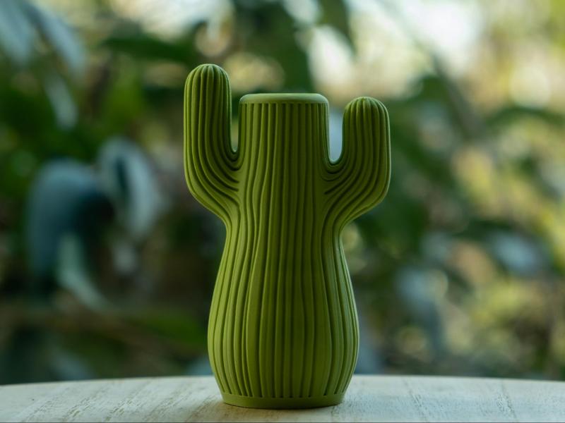 Cactus Vase – Playful Desert-Inspired Design