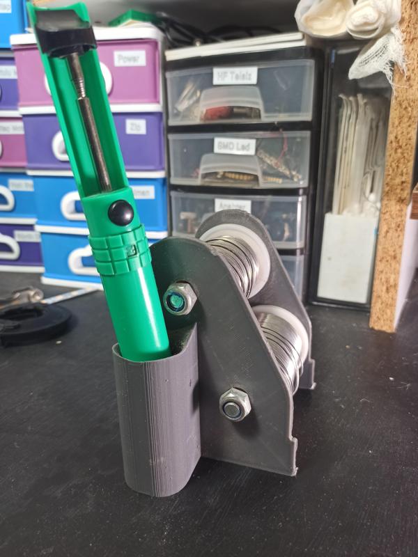 Basic Solder Wire Holder