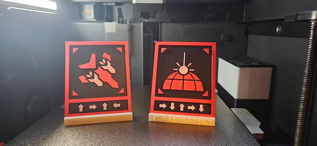 Helldivers 2 - Plaque Stand
