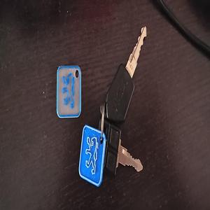 Keychain, porte-clés 205 Peugeot 