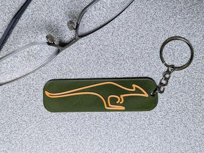Kangaroo Keychain