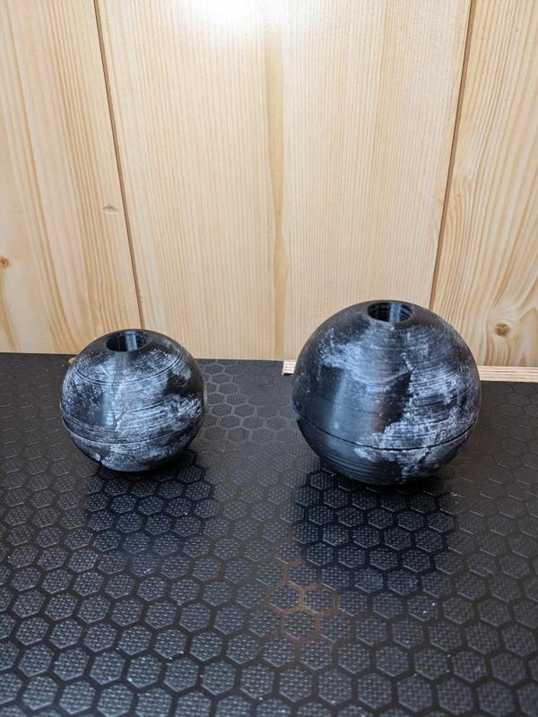 Pull-up globes for grip training ( 5/8")