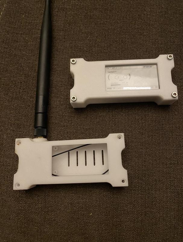 pwnagotchi case optional with external antenna